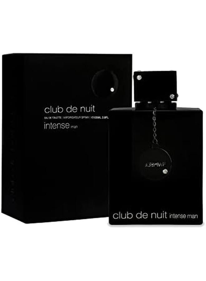 أرماف عطر Club De Nuit Intense سعة 3.4 أونصة 100 مل للرجال * جديد في صندوق مغلق - Image 3