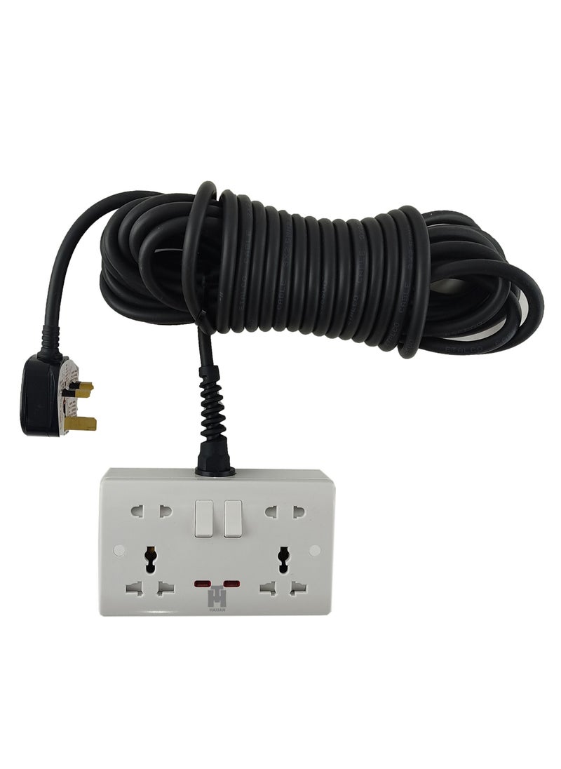 Hassan Universal extension socket for heavy duty power supply  - Image 1