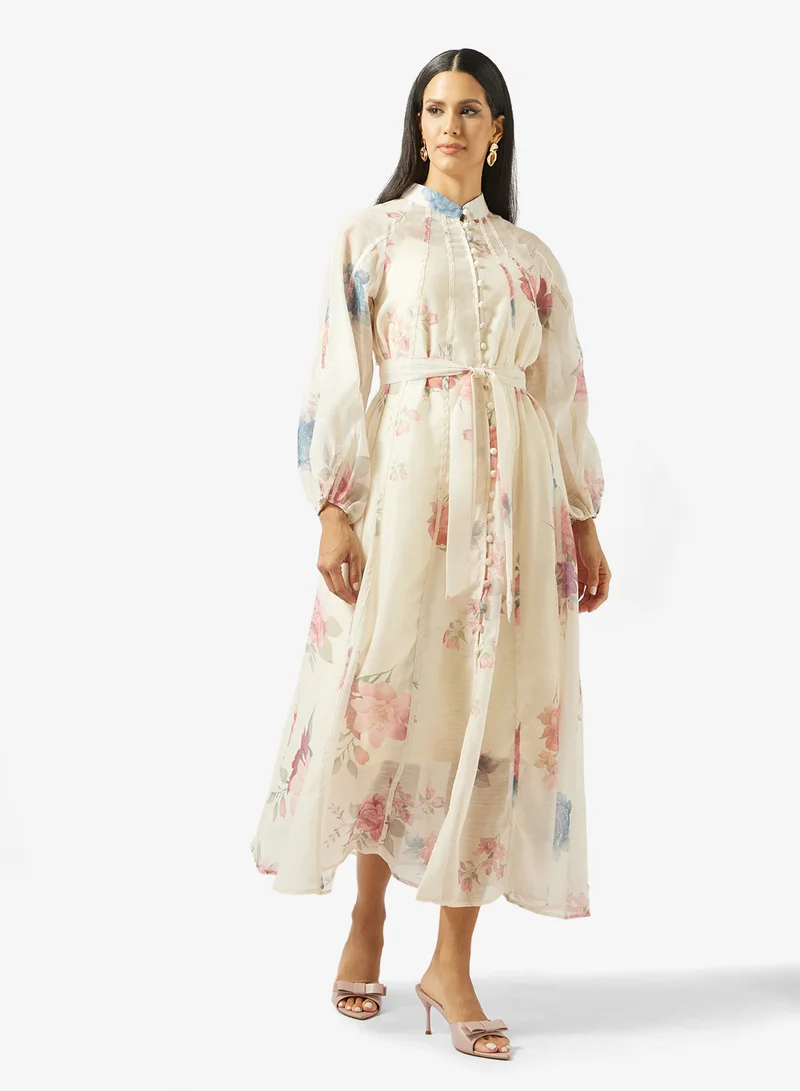 Khizana Floral  Print Dress