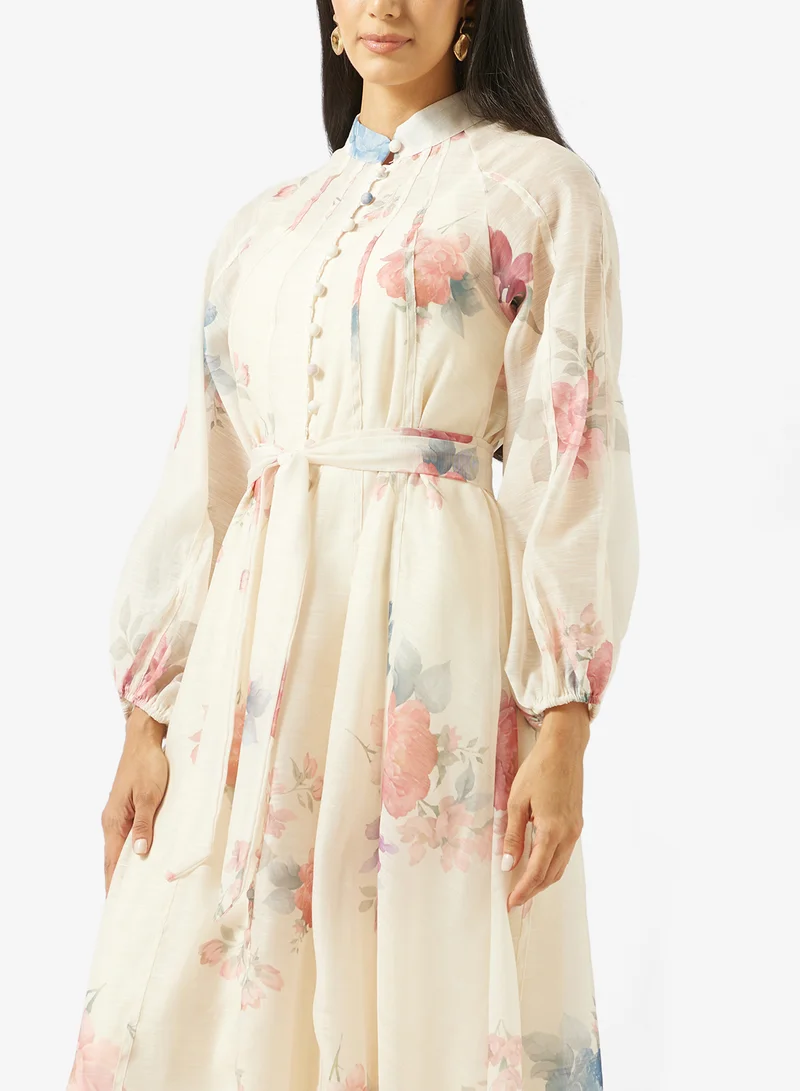 Khizana  Floral  Print Dress for Women | Best Price UAE