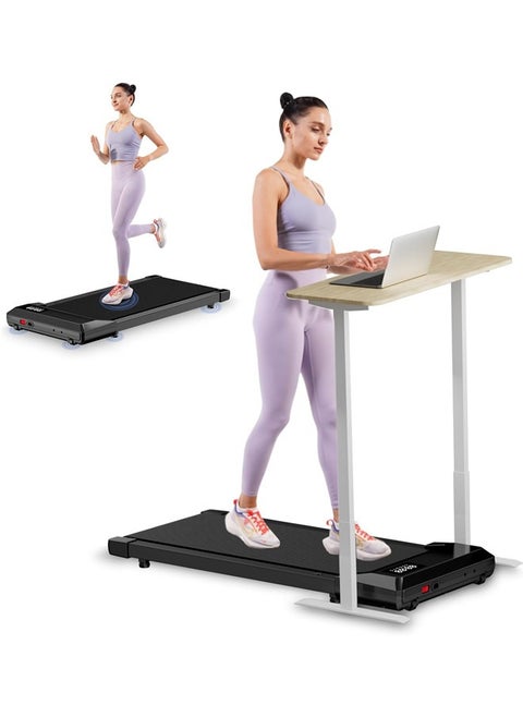 Walking Pad, Under Desk Treadmill, 3 in 1 Portable Treadmill with Remote Control LED Display, 2.5 HP Quiet Walking Jogging Machine for Office Home Use, 250 Lbs Capacity