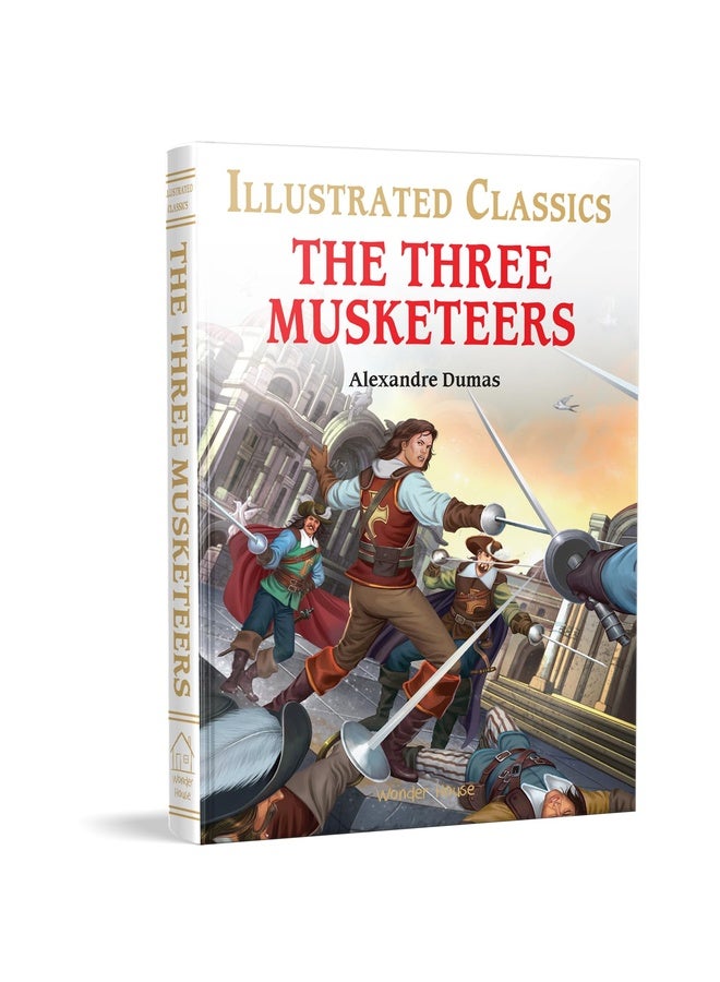 The Three Musketeers : Illustrated Abridged Children Classics English Novel with Review Questions (Hardback)