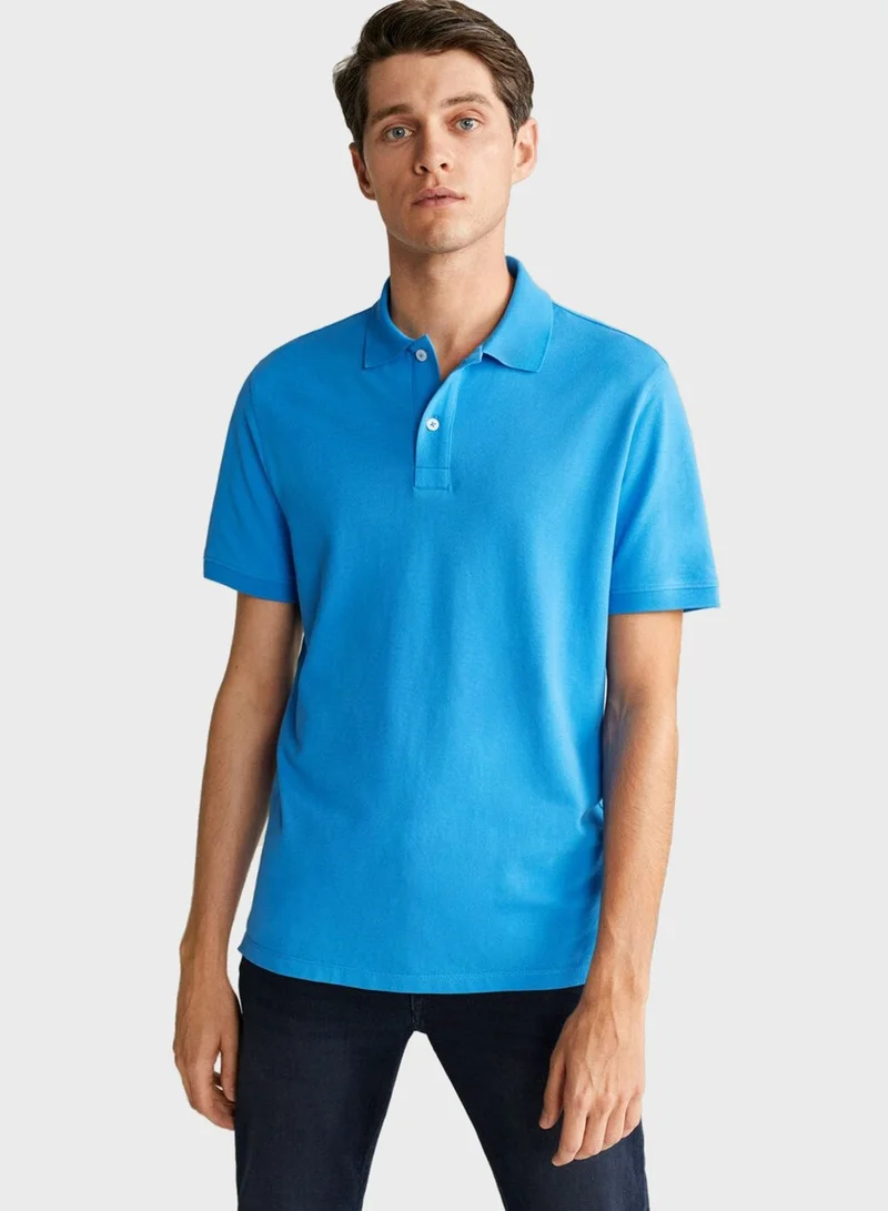 Mango Man Essential Polo
