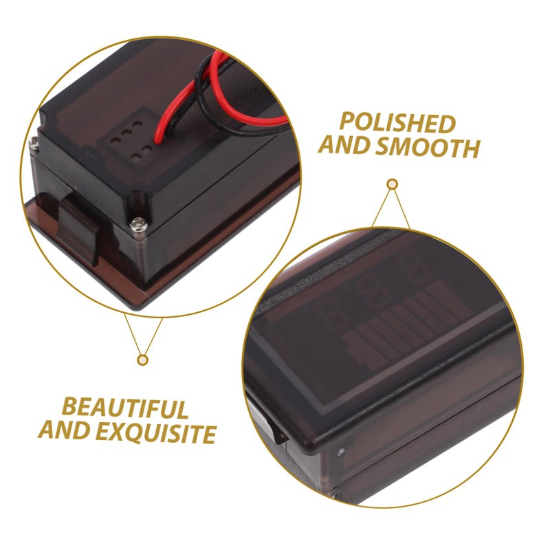 12V To 60V Battery Capacity Meter With LED Display Voltage Monitor And Low Power Alarm - Image 4