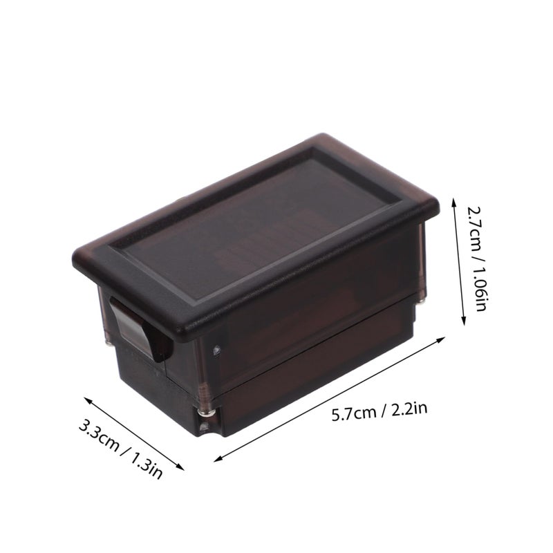 12V To 60V Battery Capacity Meter With LED Display Voltage Monitor And Low Power Alarm - Image 3