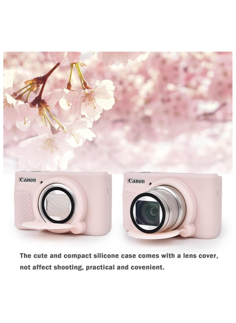 ماركة غير محددة SX730 SX740 Camera Case, Canon PowerShot SX740/SX730 HS Camera Soft Silicone Case - Scratch Resistant Slim Fit Lightweight Case  - Image 5