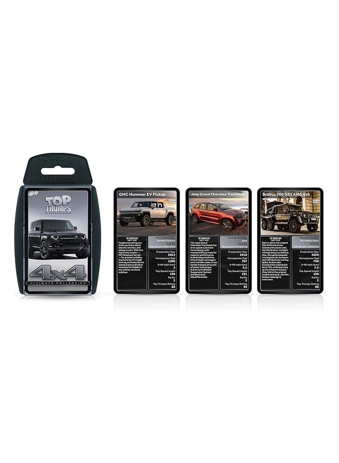 Winning Moves Toptrumps 4X4 Ultimate Collection Card - Image 2