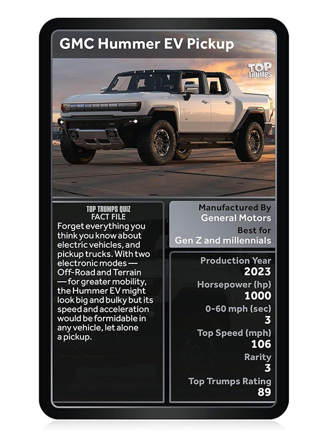 Winning Moves Toptrumps 4X4 Ultimate Collection Card - Image 4