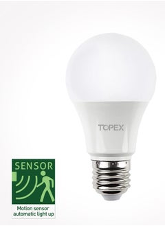 TOPEX LED Human Motion Sensor Light Lamp 9W with E27 Base 6500K CCT - pzsku/ZE6ADC631B87D2D538CD3Z/45/_/1716882439/304b5612-b6a3-4990-8a97-28da906bec61