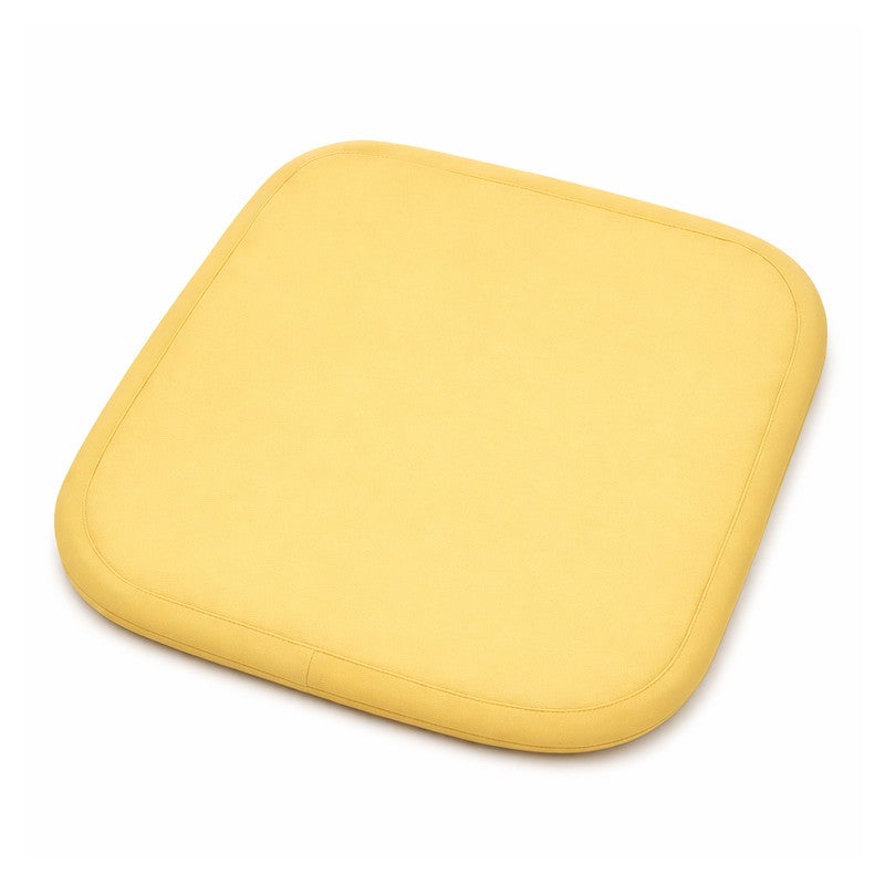 Agc Yellow Memory Foam Car Seat Cushion for Height Boost, Orthopedic Seat Pad for Driving & Office Chair, Tailbone Pain Relief Cushion, Square Seat Booster Cushion for Car, Home, Wheelchair, Travel Use - Image 2
