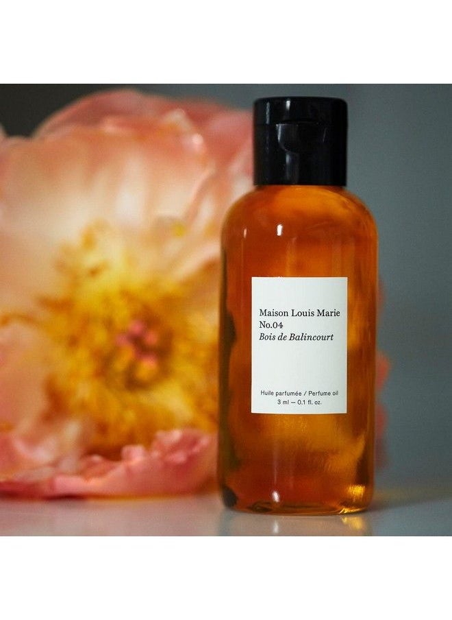 Maison Louis Marie - No.04 Bois De Balincourt Natural Body Oil ; Luxury Clean Beauty + Nontoxic Fragrance (4 Fl Oz ; 118 Ml) - Image 1