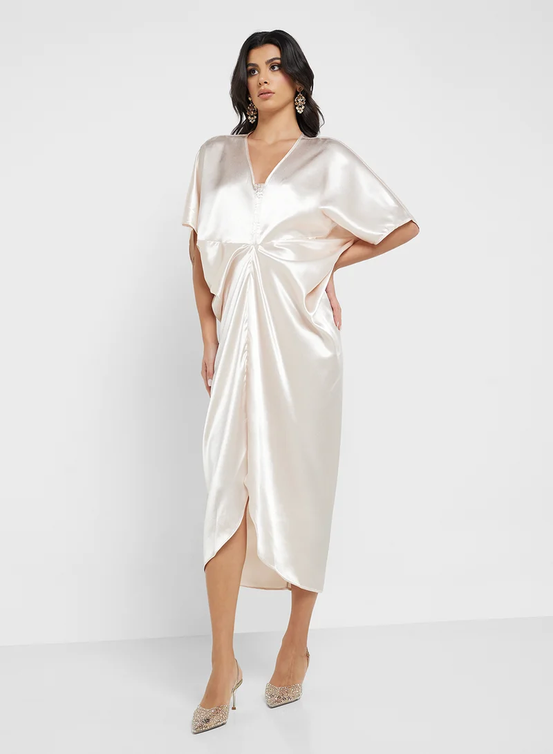 VERO MODA Satin Tulip Dress
