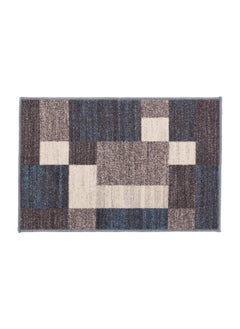 Rugshop Rugshop Modern Boxes Design Non-Slip (Non-Skid) Area Rug 2'7" x 4' Blue  - Image 2