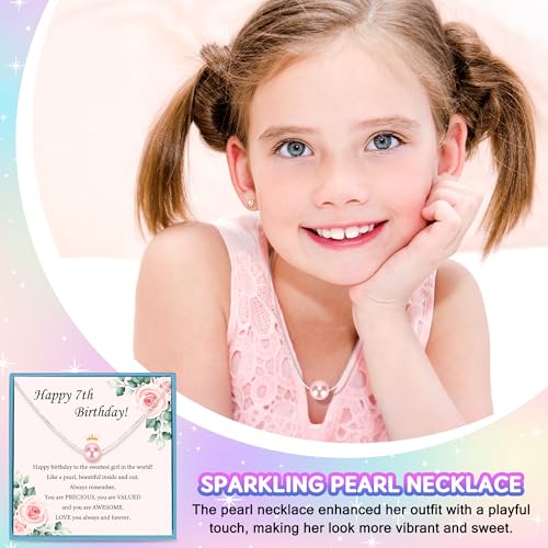 Launrada 7 Year Old Girl Birthday Gifts for 7 Years Old Girl Gift Trending 7th Birthday Gifts for Girls Popular Stuff Present for Seven Year Olds Girls Age 7 Gift Ideas Happy 7th Bday Decoration Accessories - Image 4