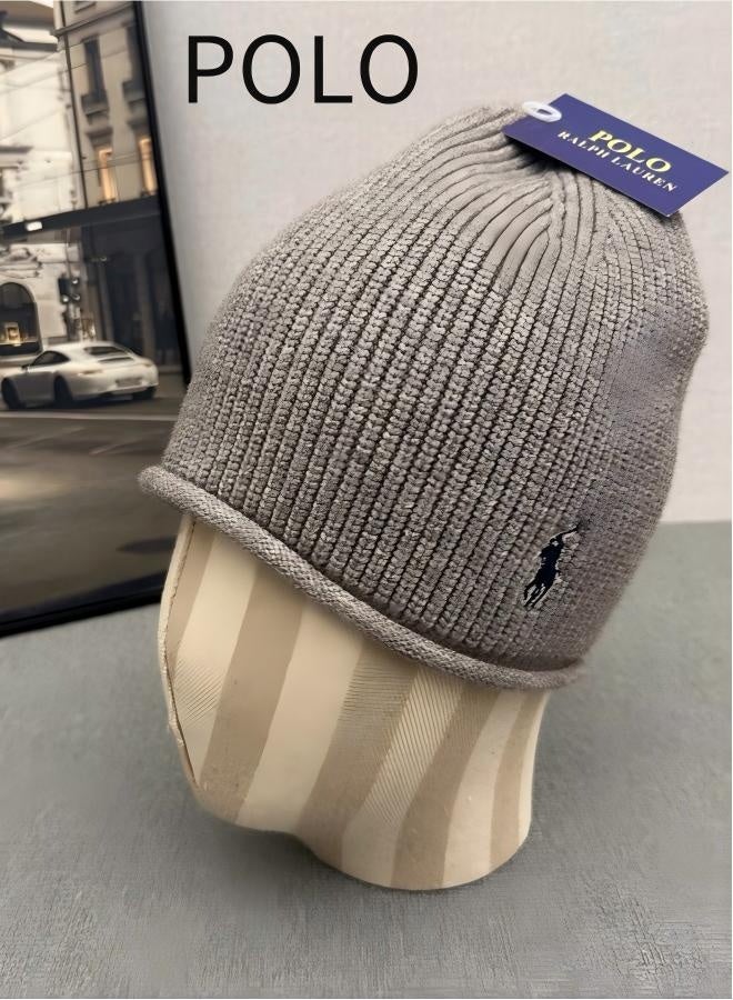 Fashionable autumn and winter knitted hat, warm and windproof outdoor hat