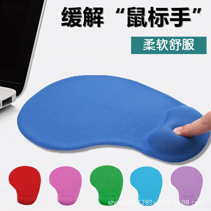 Solid Color Hand Rest Silicone Wrist Mouse Pad Super Soft Wrist Rest Pad Fresh Simple Comfortable Anti-Slip Mat Office - Image 2