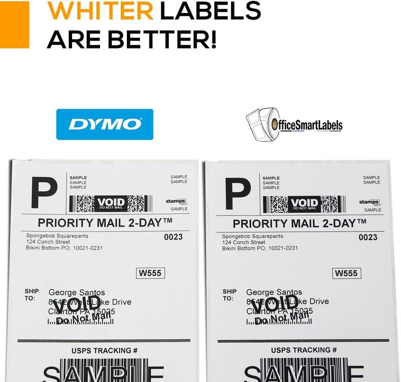 OfficeSmartLabels - 4 x 6 inch 4XL Internet Postage Shipping Labels, Compatible with 1744907 (6 Rolls / 220 Labels Per Roll) - Image 5