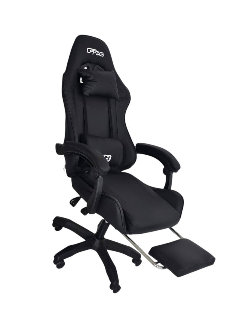 مالتي هوم فيرنيتشر كرسي الألعاب المريح القابل للاستلقاء مع مسند للقدمين MH-FR1005 BLK  - Image 4