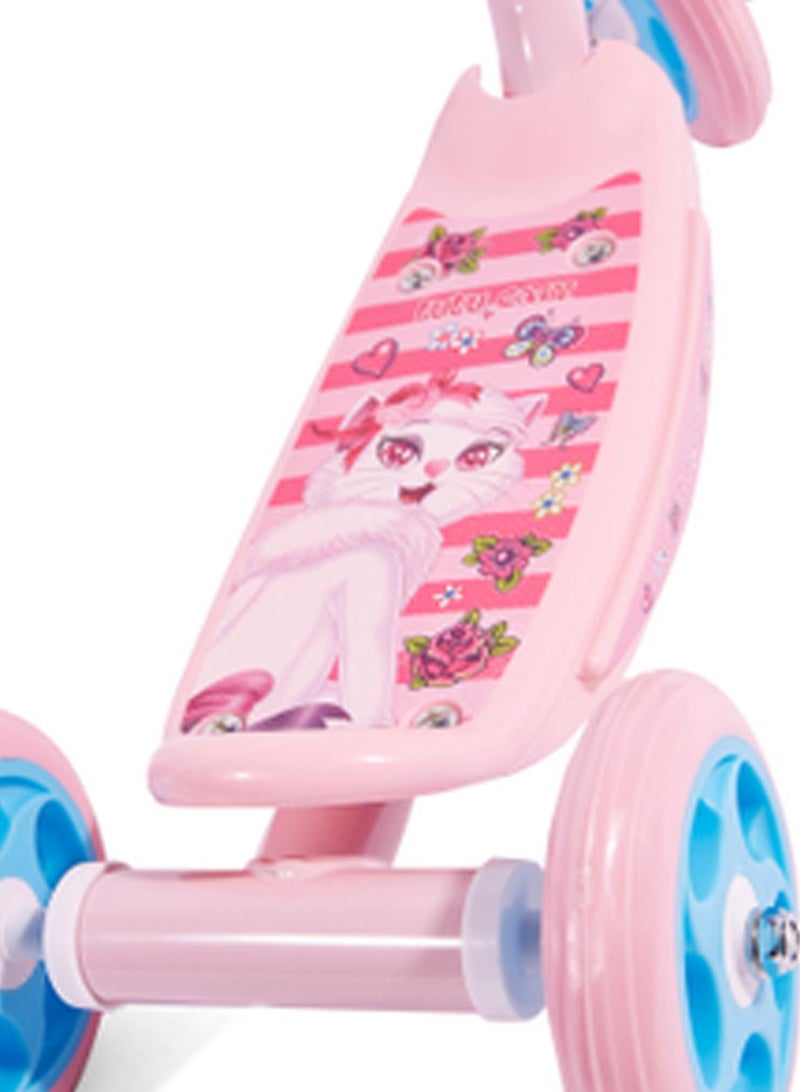 LULU CATY LULU CATY 3- Wheeler Tri-Scooter Lulu Catty Non Slip Handles Outdoor For Kids And Adults  - Image 3
