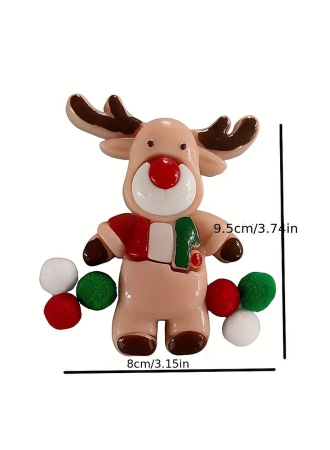 Christmas Elf Slow Pop Soft Plush Toy Set Sensory Stress Relief Ball Gift For Stocking Party Favor Holiday Decoration - Image 2