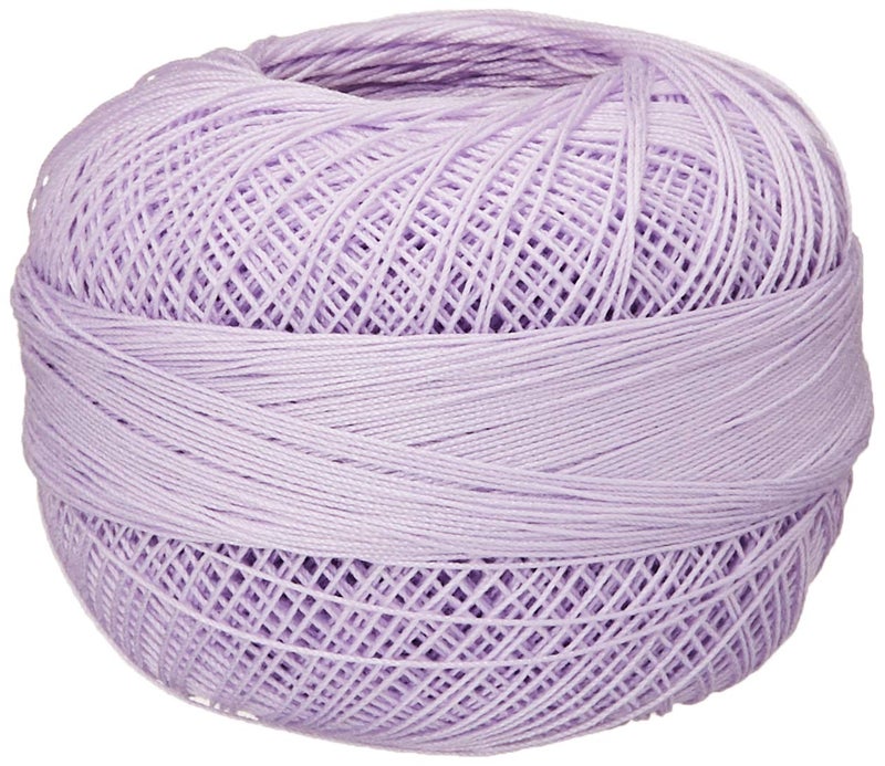 LIZBETH Handy Hands Lizbeth Cordonnet Cotton, 80, Purple Iris Light - Image 1