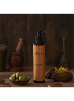Life & Pursuits Turmeric Body Oil (6.76 fl oz), Ayurveda Massage Oil for Skin, Made with Organic Coconut Oil, Argan Oil, Almond Oil, and Squalane  - Image 2