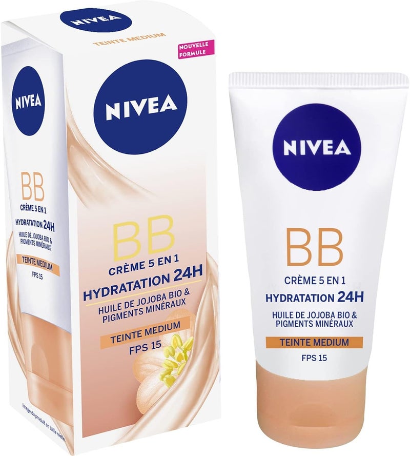 Nivea BB Cream skin cream 6 in 1 50 ml Lot of 2