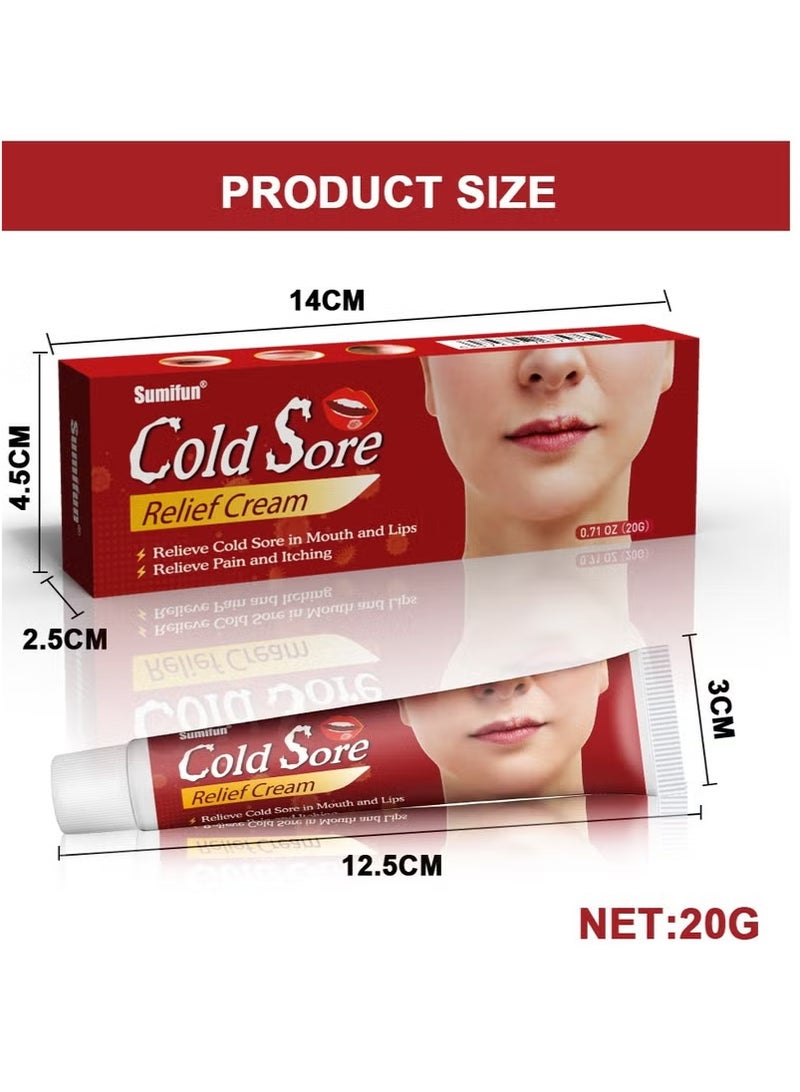 سوميفون كريم سومي فن للعناية بالهربس حول الشفاه لعلاج الطفح الجلدي حول الشفاه - Image 3