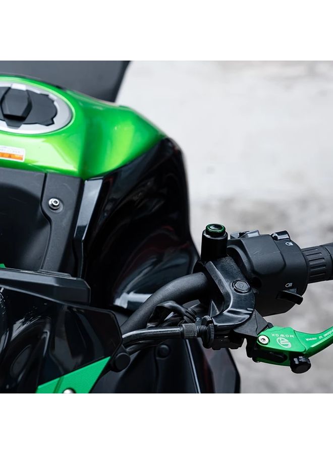 Green Mirror Screws Caps For Kawasaki Z900 Z900RS Z750 Z800 Z1000 Z400 - Image 5