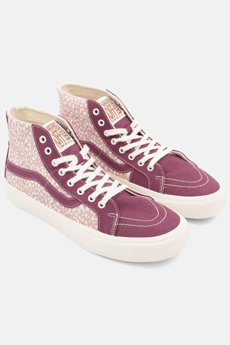 VANS أحذية رجال سكيت-هاي 38 ديكون لاسي أب، بنفسجي داكن - Image 1