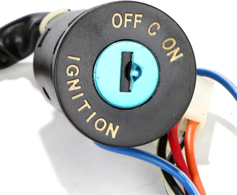 Wivplex مجموعة مفاتيح قفل مفتاح الإشعال 5 أسلاك من ويفبلكس للدراجات النارية - Image 2