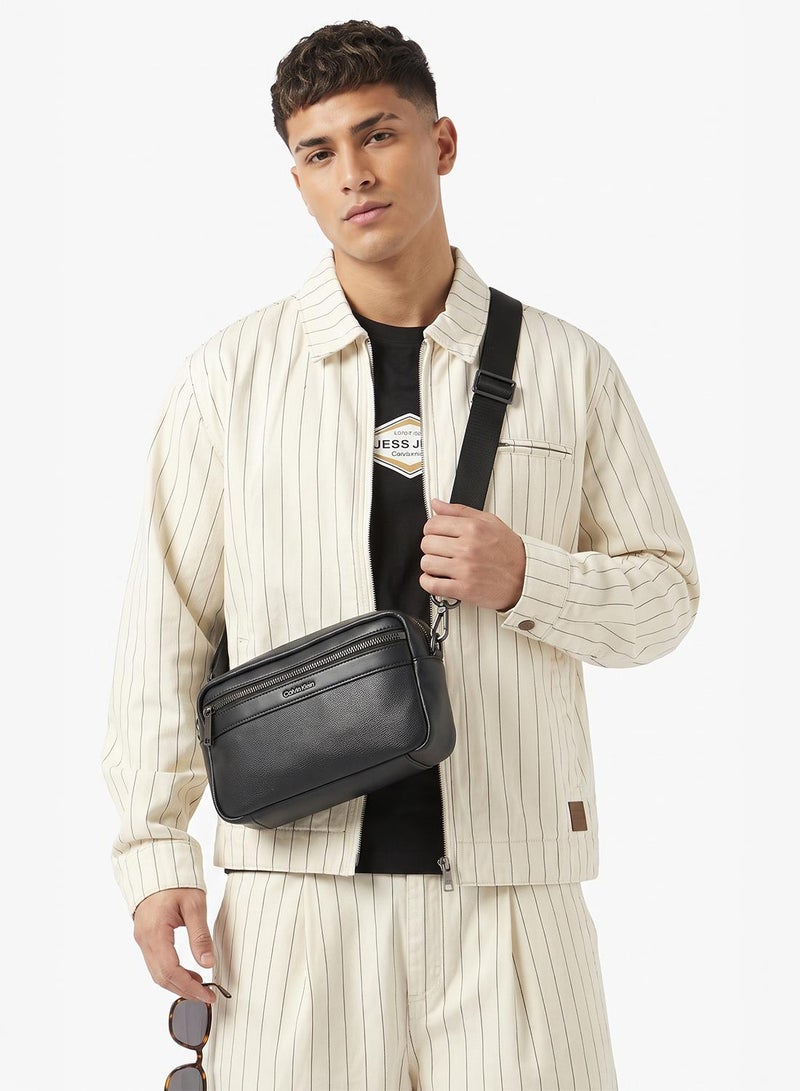 CALVIN KLEIN Textured Zip Camera Bag - Image 3