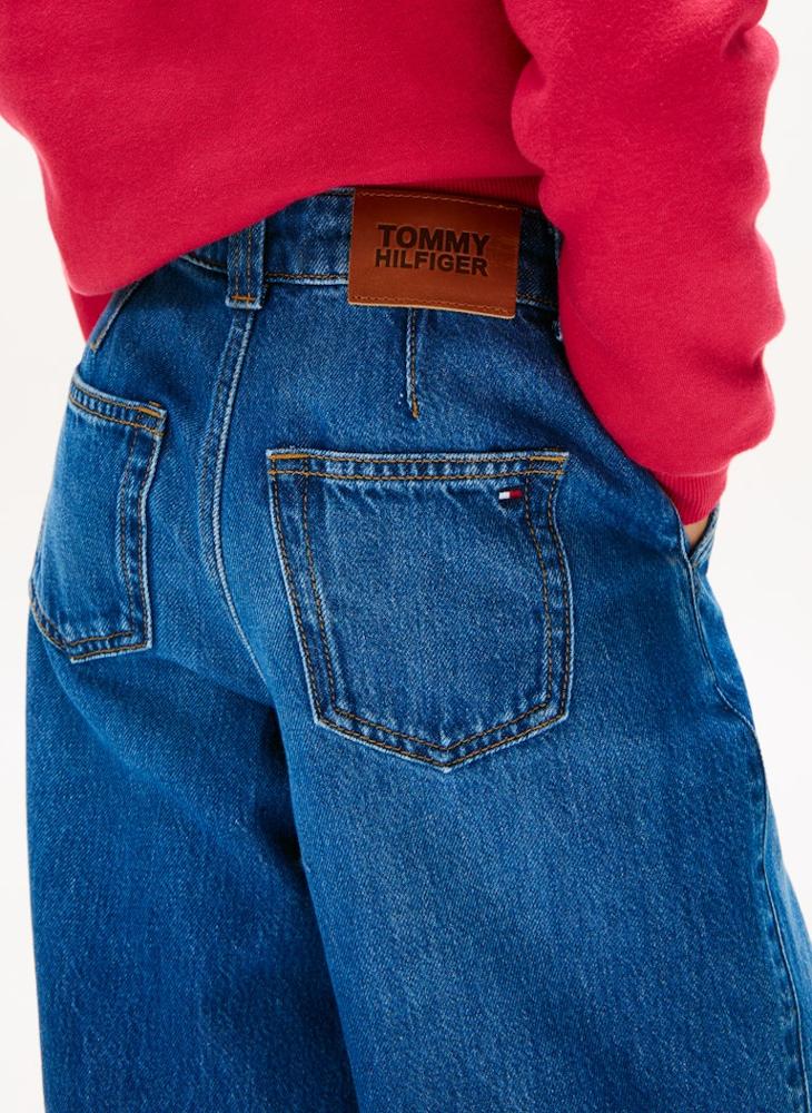 TOMMY HILFIGER Kids Denim Mabel Pleats Jeans - Image 3