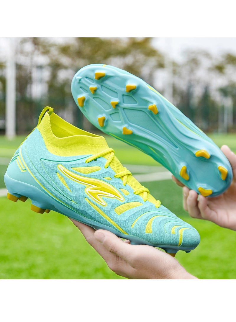 SKT Shiketro Men's Football Shoes, Suitable For Outdoor Indoor Professional Youth Boys Football Shoes, Unisex Football Shoes.  - Image 2