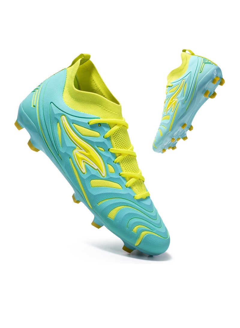 SKT Shiketro Men's Football Shoes, Suitable For Outdoor Indoor Professional Youth Boys Football Shoes, Unisex Football Shoes.  - Image 1