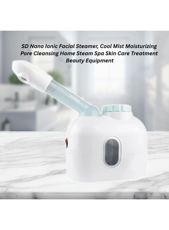 SD Facial Steamer,Nanometer Fine Mist Face Steamer for Facial Deep Cleaning, 360° Rotatable Arm face steamer,10 Minute Home Facial Spa Mist, Design for Personal Care Use at Home Or Salon - Image 3