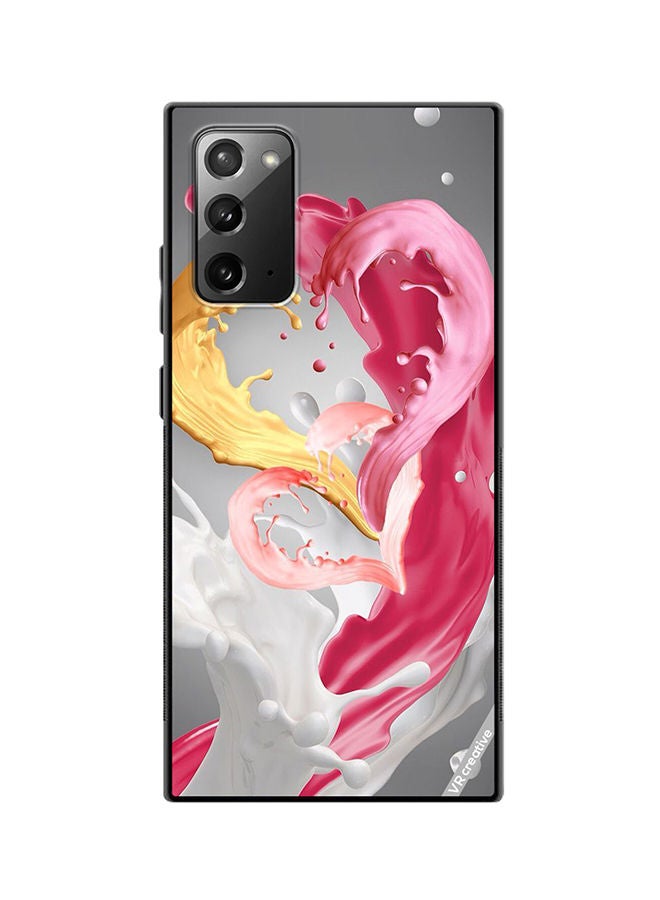 VR CREATIVE Protective Case Cover For Samsung Galaxy Note20 5G Couple Design Multicolour - Image 1