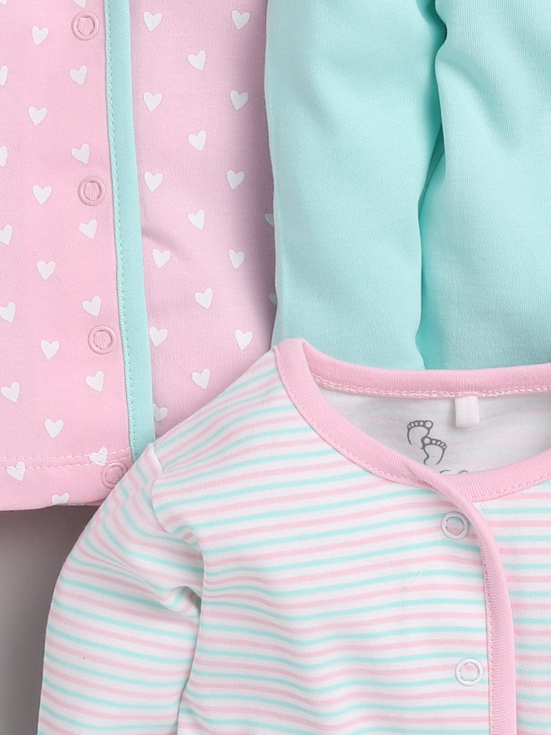 BABY GO Full Sleeve Clothing Set for Baby Boys & Girls | Baby T-Shirts|Pack of 3 - Image 5