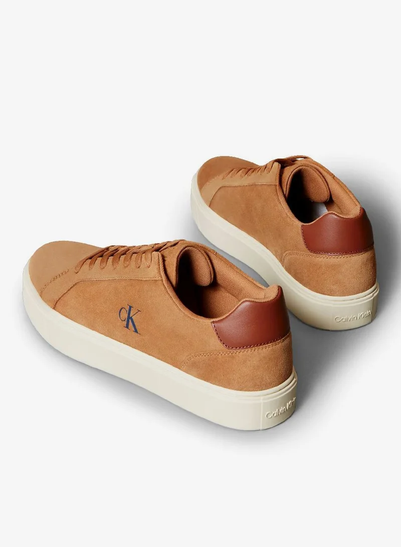 Calvin Klein Jeans Suede Leather Flexible Sole Sneakers