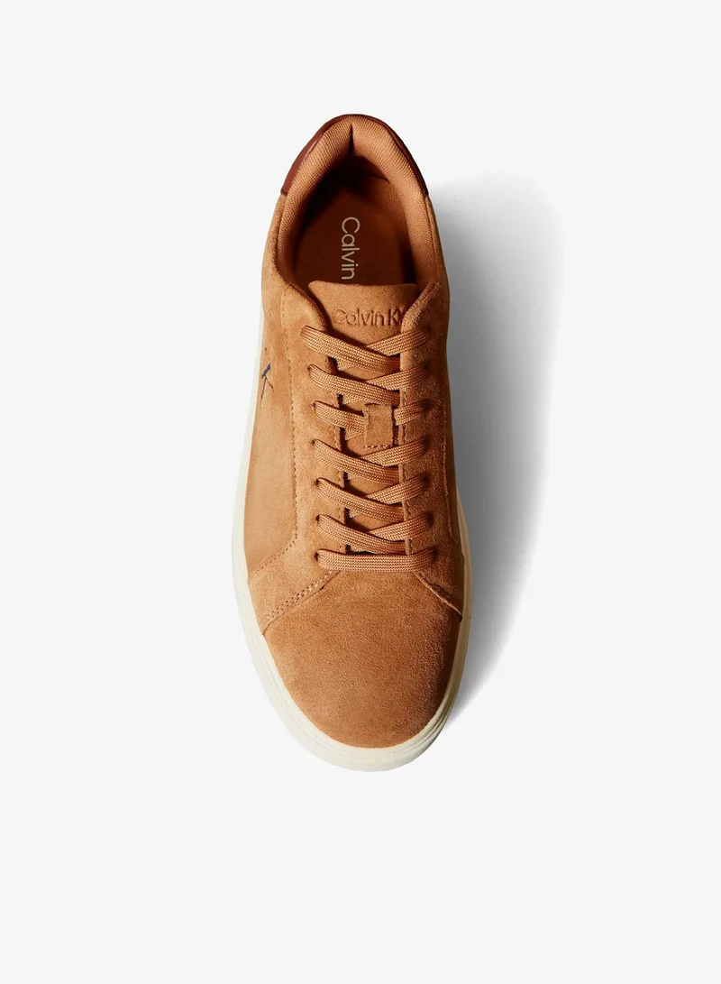 Calvin Klein Jeans Suede Leather Flexible Sole Sneakers
