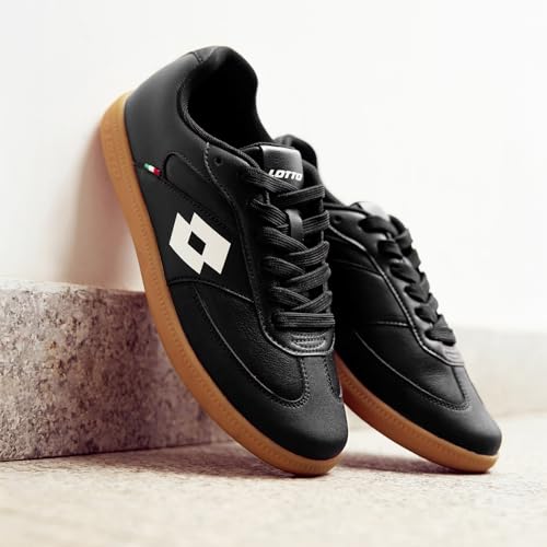 Lotto Women Mavin Court Black Sneakers - Image 2