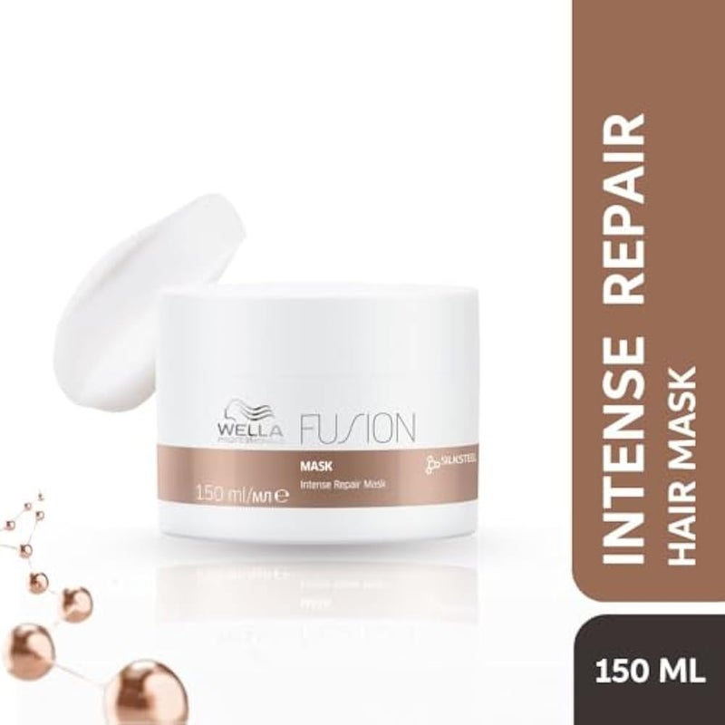 Wella Professionals Fusion Intense Repair Hair Mask, Protection against Hair Breakage and Damage, 150ml - Image 2