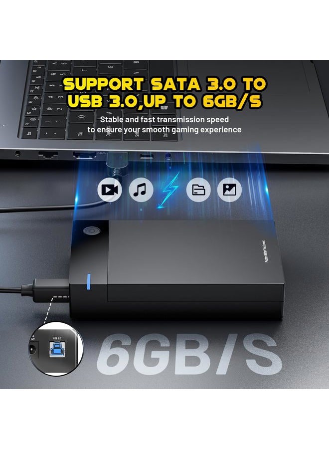 KINHANK 12T External Hdd With 96,000+ Classic Games,Retro Game Hard Drive Include 6000+ 3D Games, Usb 3.0, 12Tb Portable Disk Console For Win 7/8/10/11,Gift Friend - Image 5