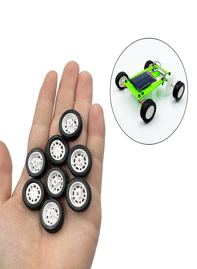 URIMPAVIDO 10pcs Toy Car Wheels 20mm Rubber Tire for DIY Model Accessories - Image 3