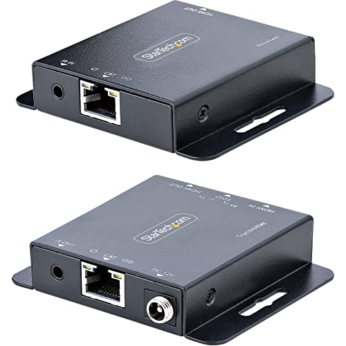 Startech.com HDMI Extender over CAT6CAT5 4K 30Hz130ft PoC HDMI over Ethernet Extender HDMI Transmitter and Receiver kit IR Extension - Image 3
