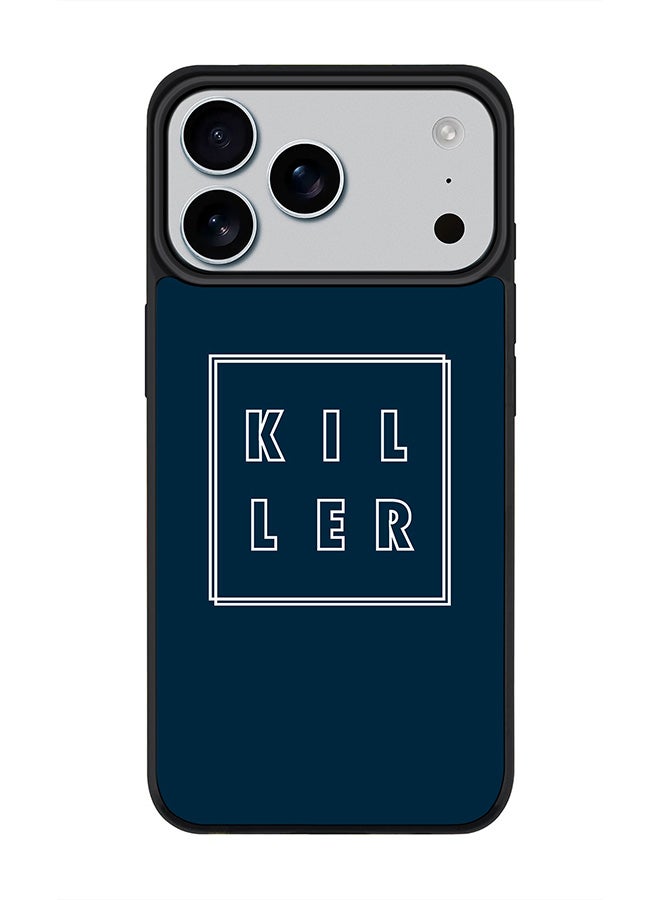 Stylizedd iPhone 17 Pro Max Case, [Compatible with MagSafe] Slim Magnetic cover Phone Case iPhone 17 Pro Max -Killer Outline - Image 1