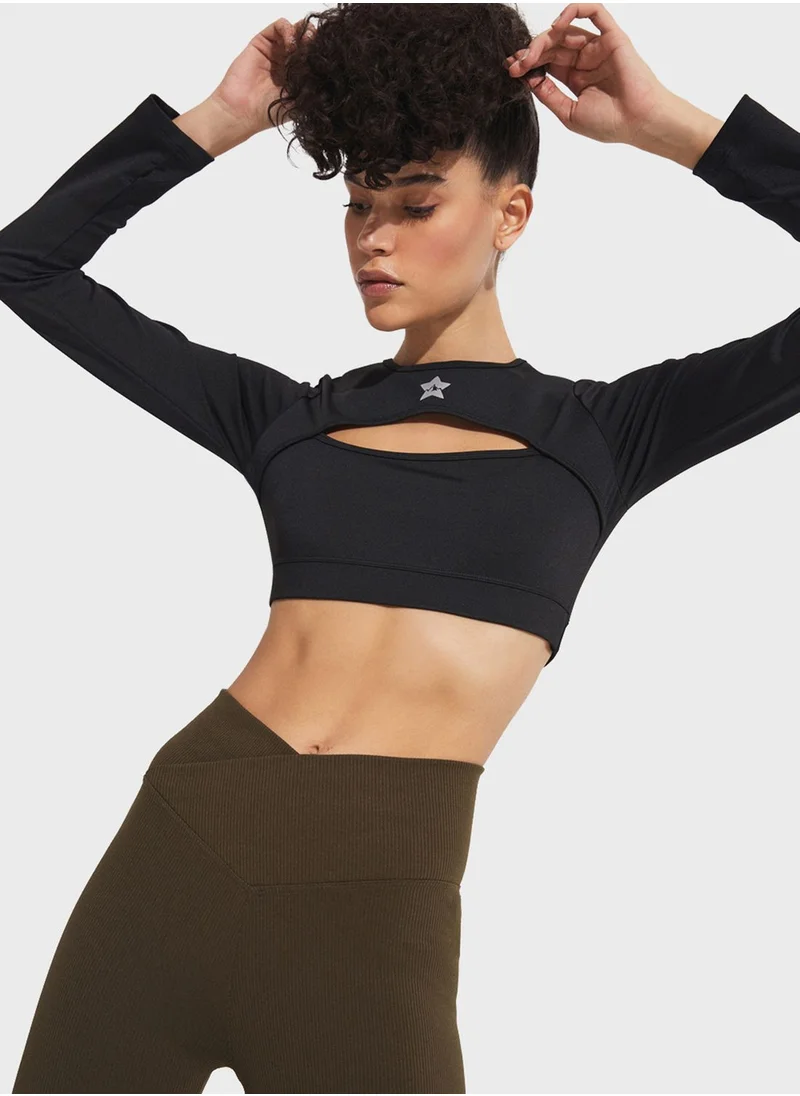 جويستار Window Detail Sports Bra