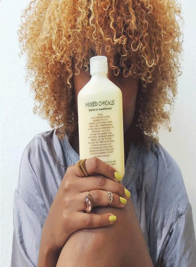 Mixed Chicks Curl Defining & Frizz Eliminating Leave-In Conditioner, Pack of 2, 10 fl.oz Each - Image 3