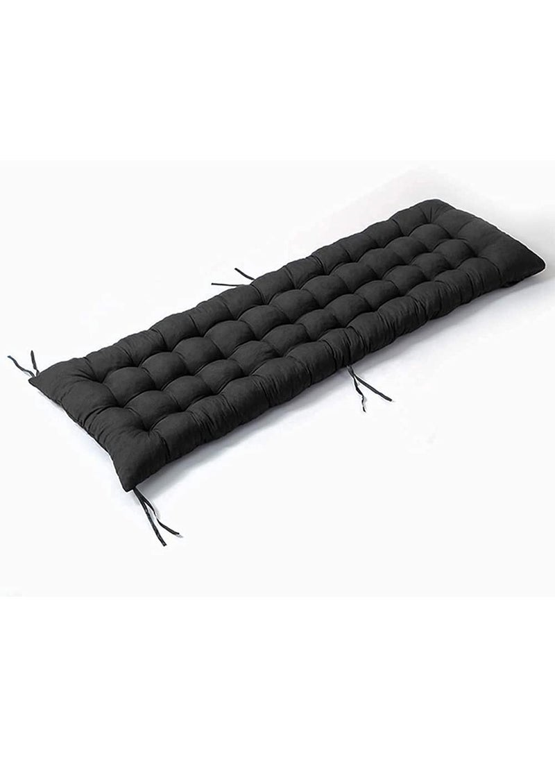 Outdoor Thick Tufted Bench Cushion for Chaise Lounge, Swing, or 2-3 Seater Sofa - Image 1
