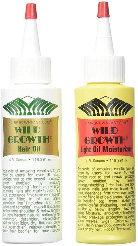 Wild Growth Wild Growth Hair Care System 4 Fl Oz Pack of 2